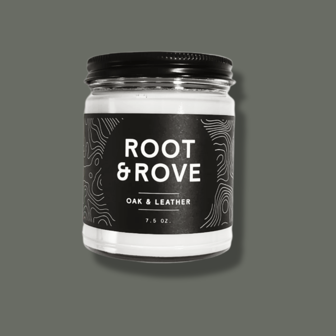 OAK & LEATHER - CLASSIC CANDLE