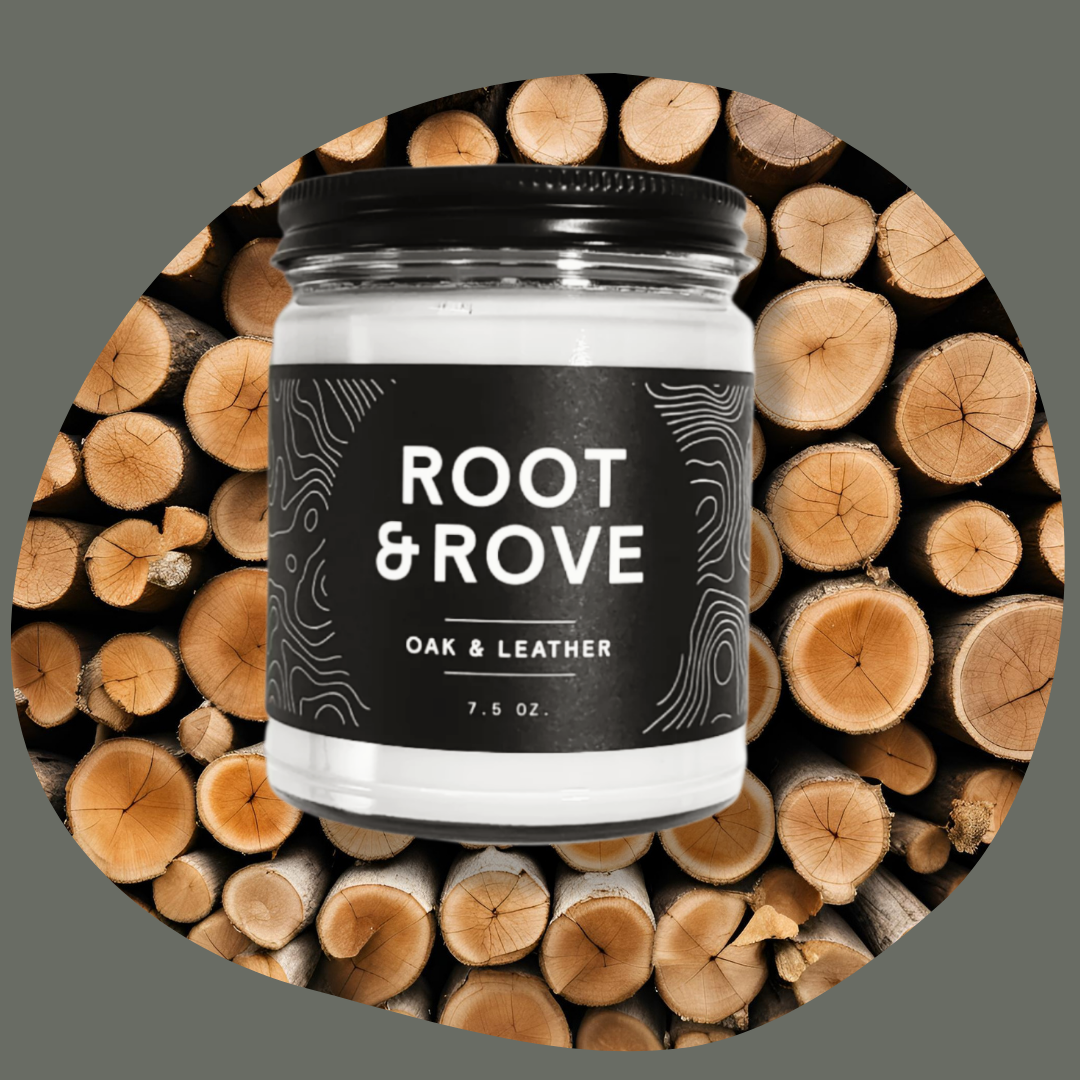 OAK & LEATHER - CLASSIC CANDLE