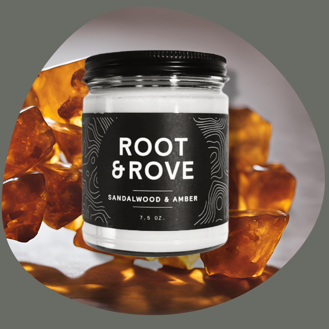 SANDALWOOD & AMBER - CLASSIC CANDLE