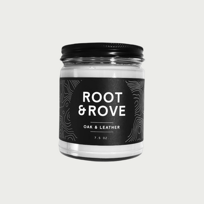 OAK &amp; LEATHER - CLASSIC CANDLE
