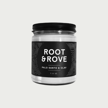 PALO SANTO &amp; CLAY - CLASSIC CANDLE
